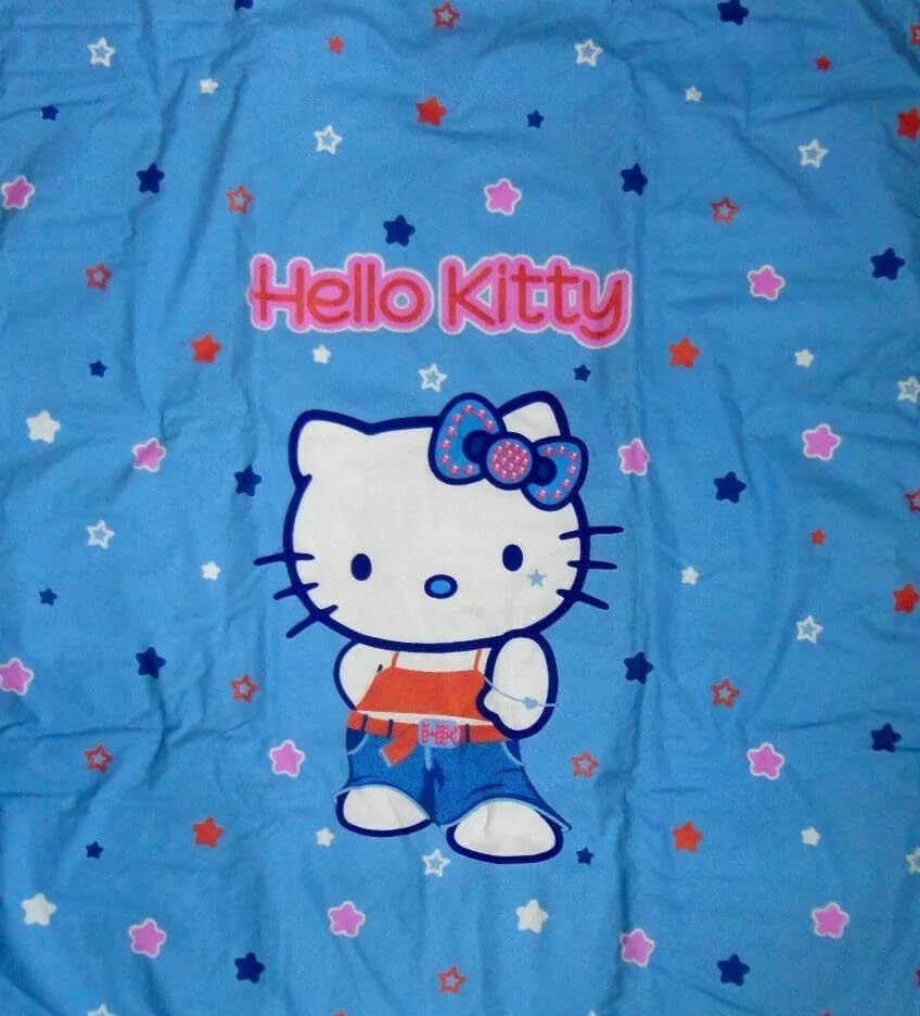 Misura: 115X160 cm Gabel - Plaid trapuntato articolo Hello Kitty Jeans misura 115X160 cm