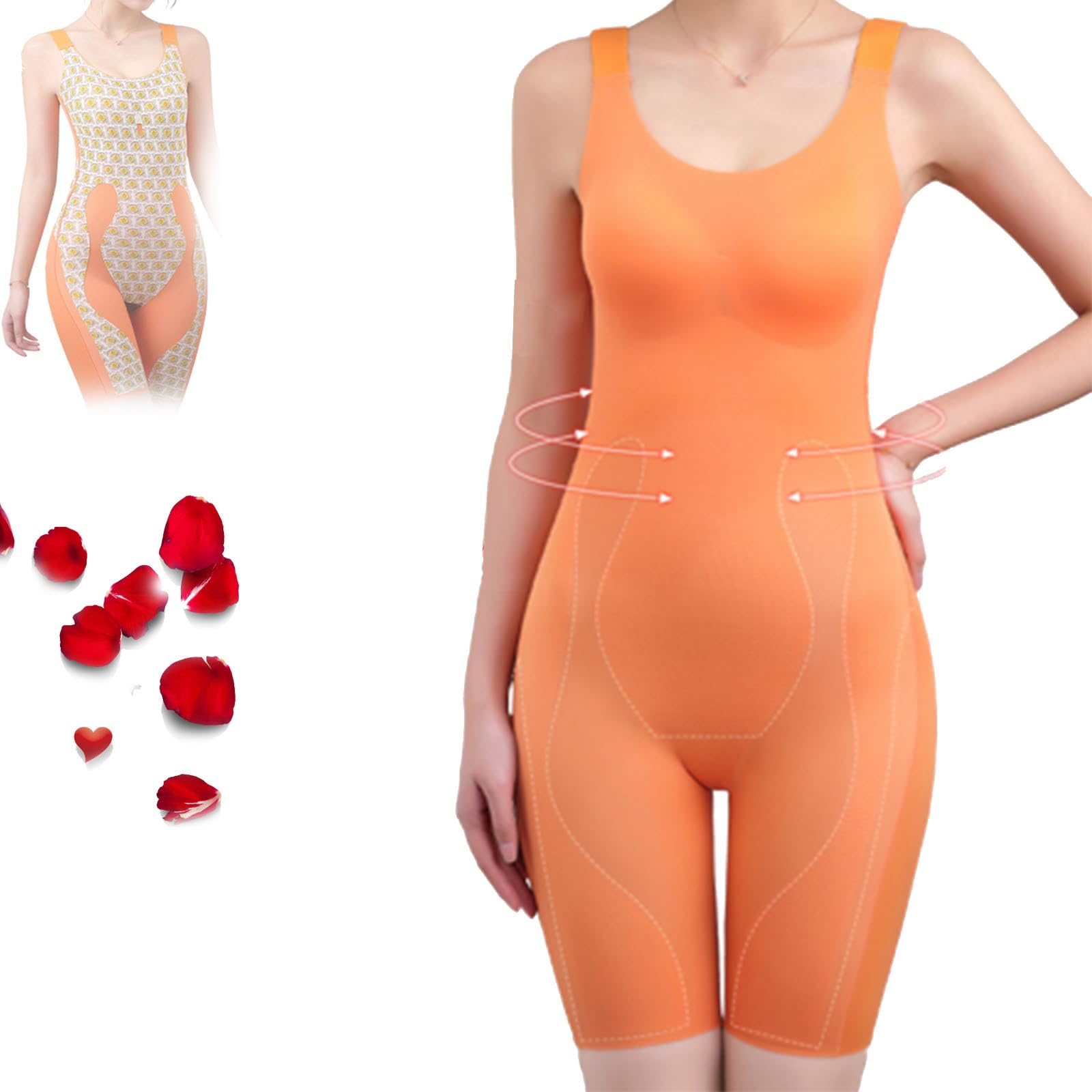 No Bra Required-One - Piece Bodysuit Tummy Controlor Butt Lifter Shapewear Women, Corset Bodysuit