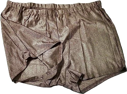 AMUCK EMF Anti-Radiation Briefs Silver Fiber Underwear,EMF/EMI/RF Blocking Anti-Radiation Faraday Fabric (Color : Men, Size : X-Large)2