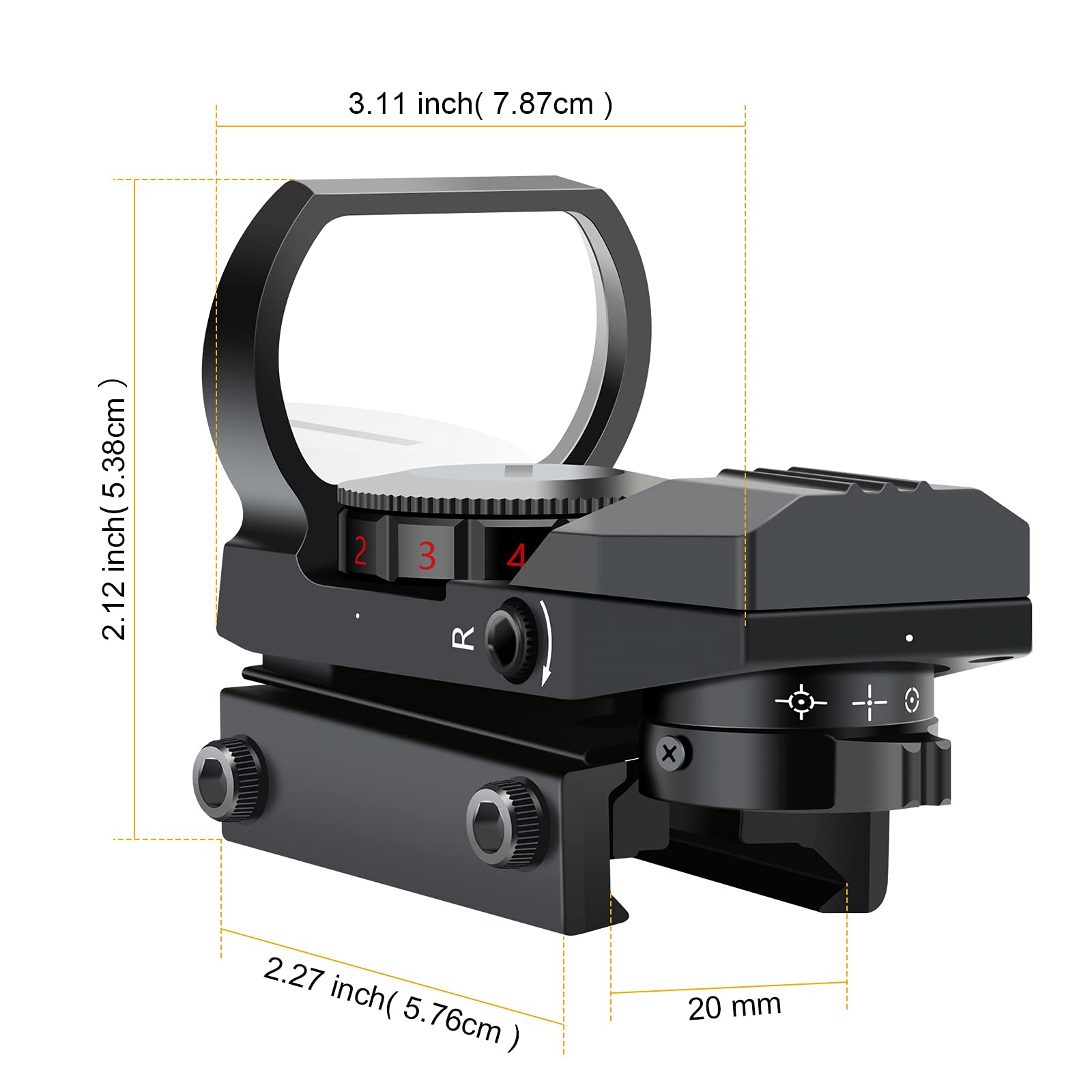 トイガン ELECTRO-DOT SIGHT Electro DOT Sight Field Sport Red and Green Reflex Sight