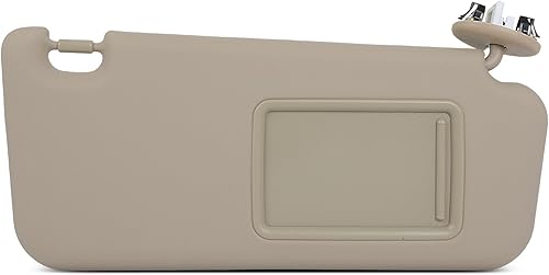 Miniatura 198 de SCITOO Visera solar para automóvil con espejo apto para 2010-2015 para CX-9 gris con techo solar (lado izquierdo del conductor)