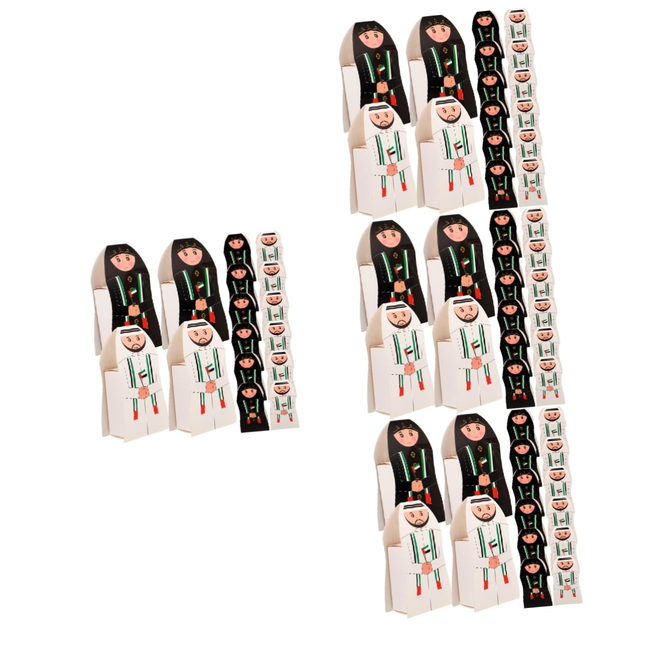 Beavorty 4 Set Di Scatole Di Caramelle Biscotti Cioccolatini Scatole Di Carta Per Ufficio Snack E Feste 30 Pezzi * 4