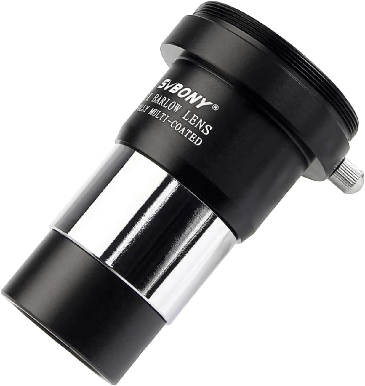 Svbony Barlow Lens 2x, 1.25inch with M42 Thread for T Adapter, FMC Metal Barlow Eyepiece for Telescope DSLR Photography