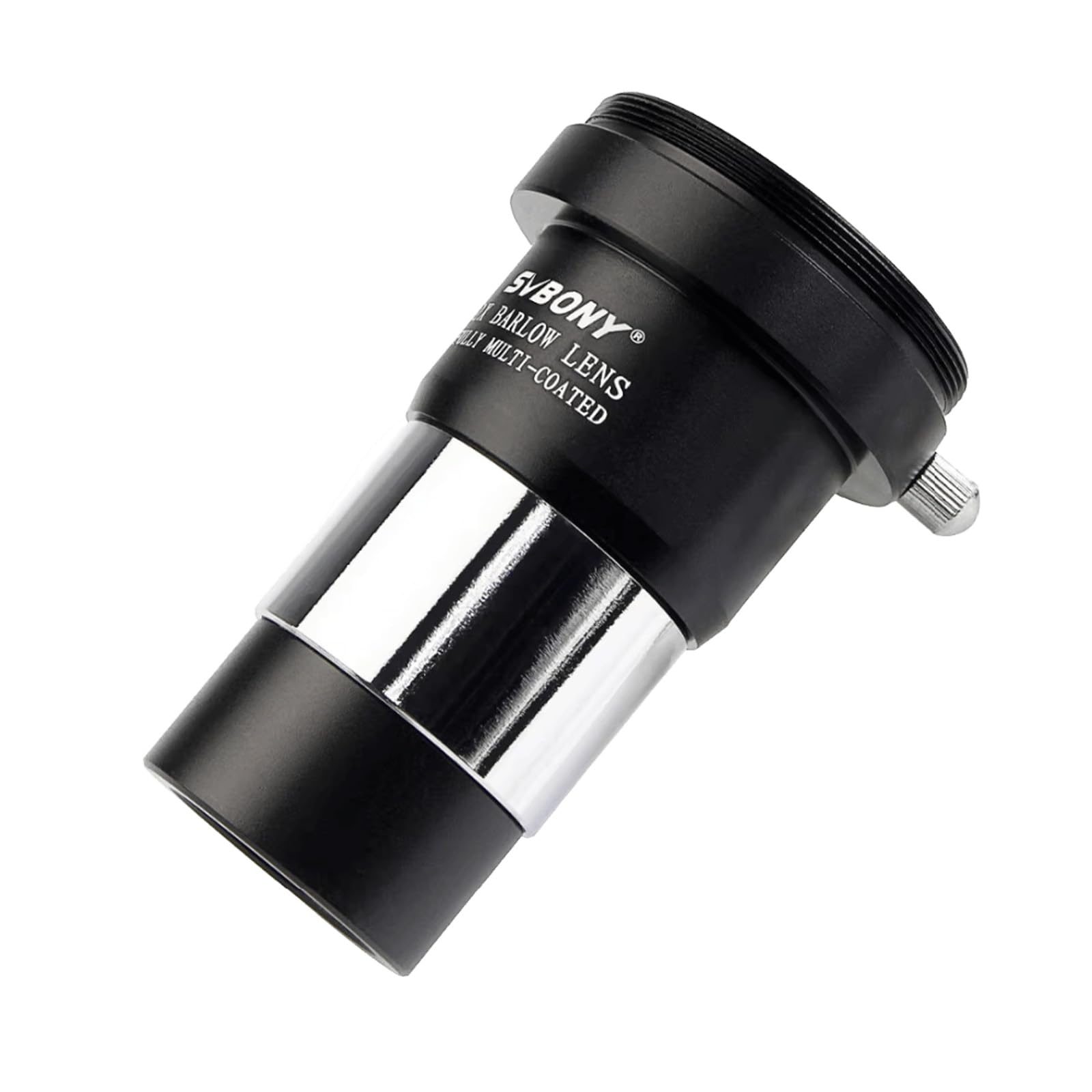 Svbony 2X Barlow Lenses, 1.25 Inch with M42 Thread for T-Adapter, FMC Metal Barlow Eyepiece Accessories for DSLR Photography Telescope