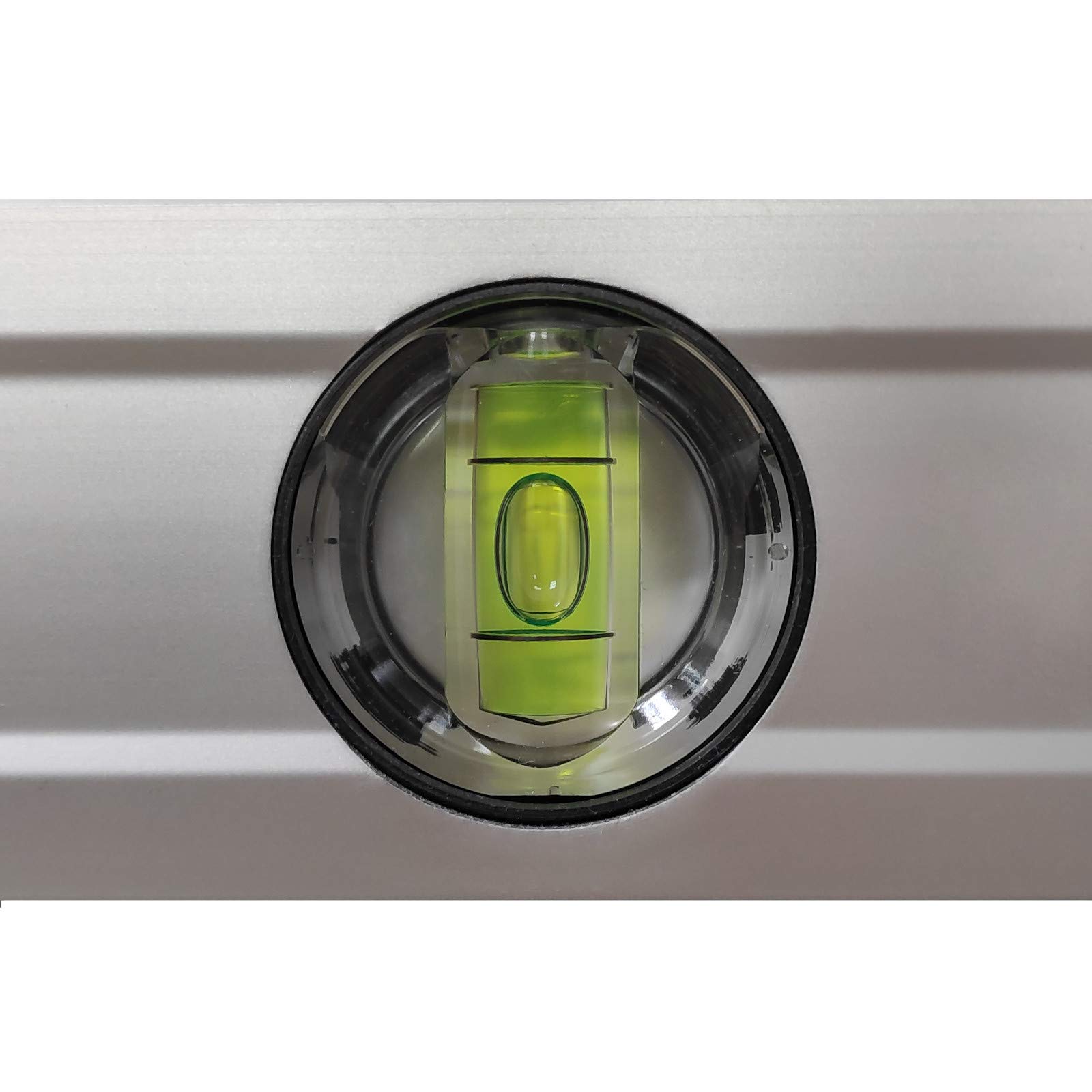 DEWEPRO® Aluminium Bauwinkel 90° mit 2 Libellen - Winkel - Maurerwinkel - Messwinkel - Profilwinkel - Aluwinkel - 100x50cm