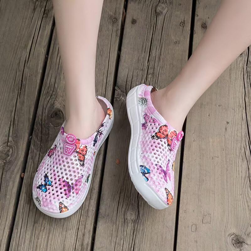 Women's Breathable Printing Summer Slippers for Outdoor Indoor Sport Walking Shower3
