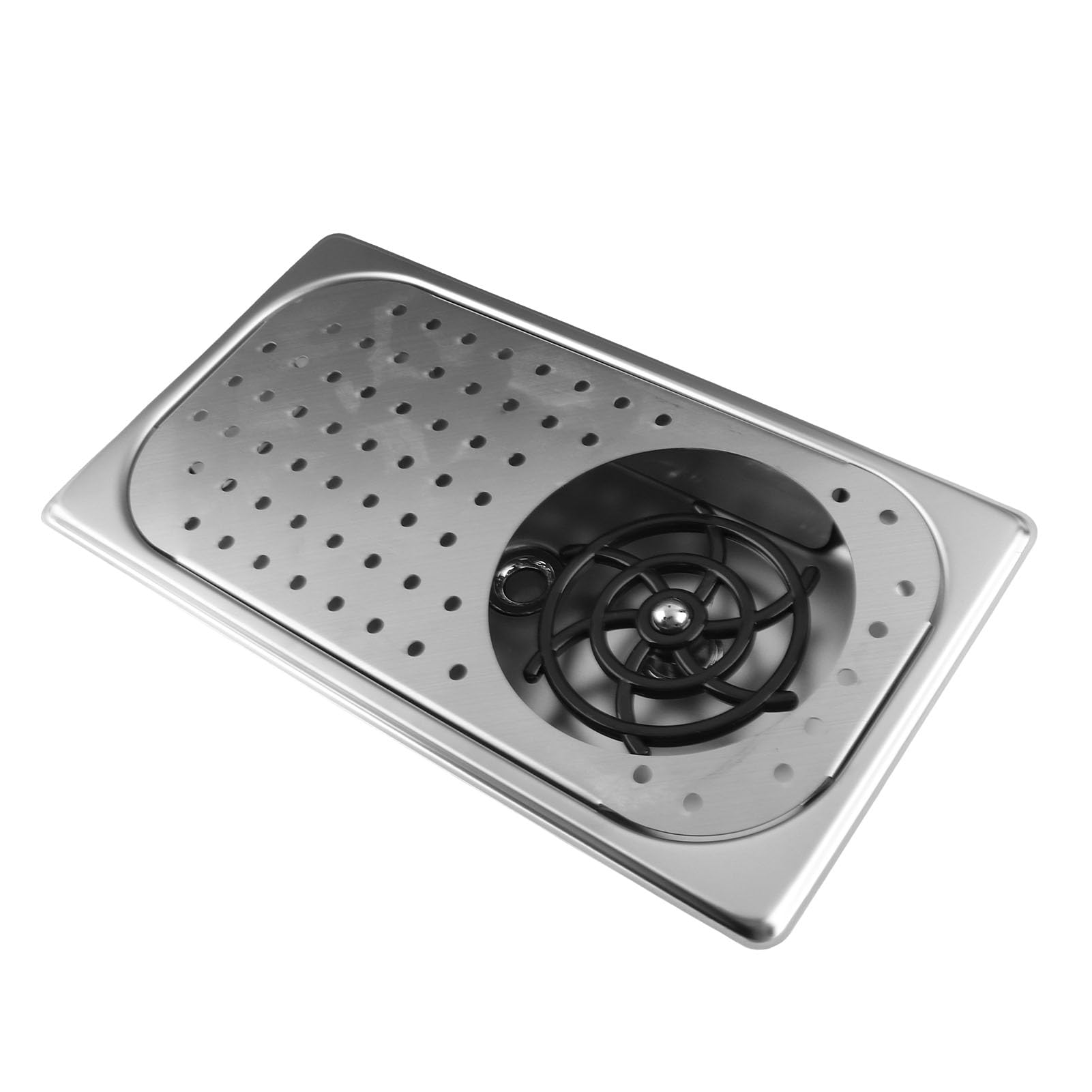 Tnfeeon Enjuagador de Vidrio Lavador de Tazas de Acero Inoxidable con Rociador de Alta Presión de 360 ​​​​grados Operación Automática para Mostradores de Cafeterías y Fregaderos de Cocina Ocupados