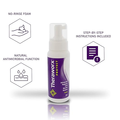 Miniatura 2 de Theraworx Protect Sistema avanzado de higiene y barrera de espuma tamaño estándar 34 onzas - 1