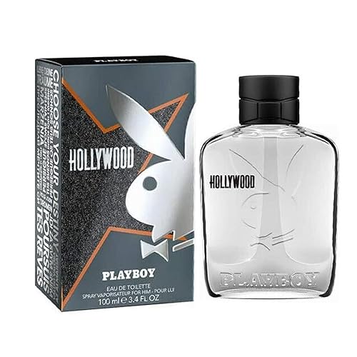Playboy Fragrances Playboy Hollywood Eau De Toilette Spray de 34 onzas  34fl oz para hombres por 34 onzas líquidas