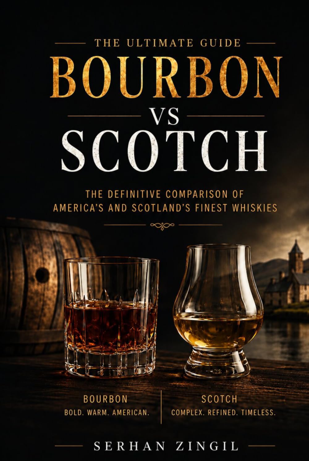 BOURBON vs SCOTCH - THE ULTIMATE WHISKEY GUIDE: Understanding the Differences in Flavor, Production, Aging, and Tasting (THE ULTIMATE BEVERAGE VS SERIES)
