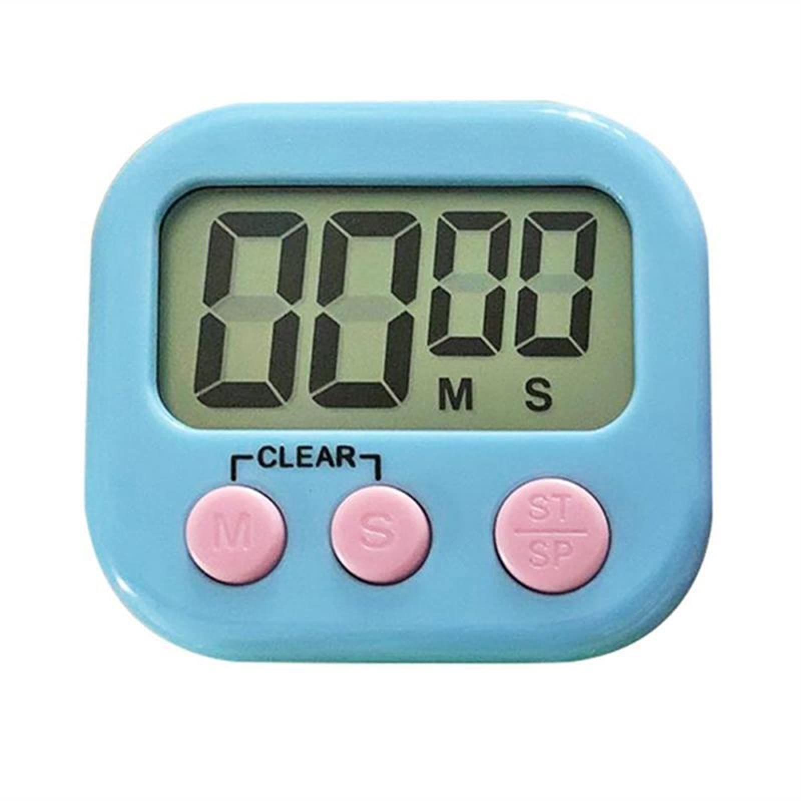 Timer Kuchenny Timer narzędzi kuchennych cyfrowy PROWADZONY Wyświetlacz Timer kuchenny Zegar Gotowy Budzik Budzik Sportowy Kuchnia Zegar Narzędzie Kuchenne Minutniki Kuchenne (Color : D)