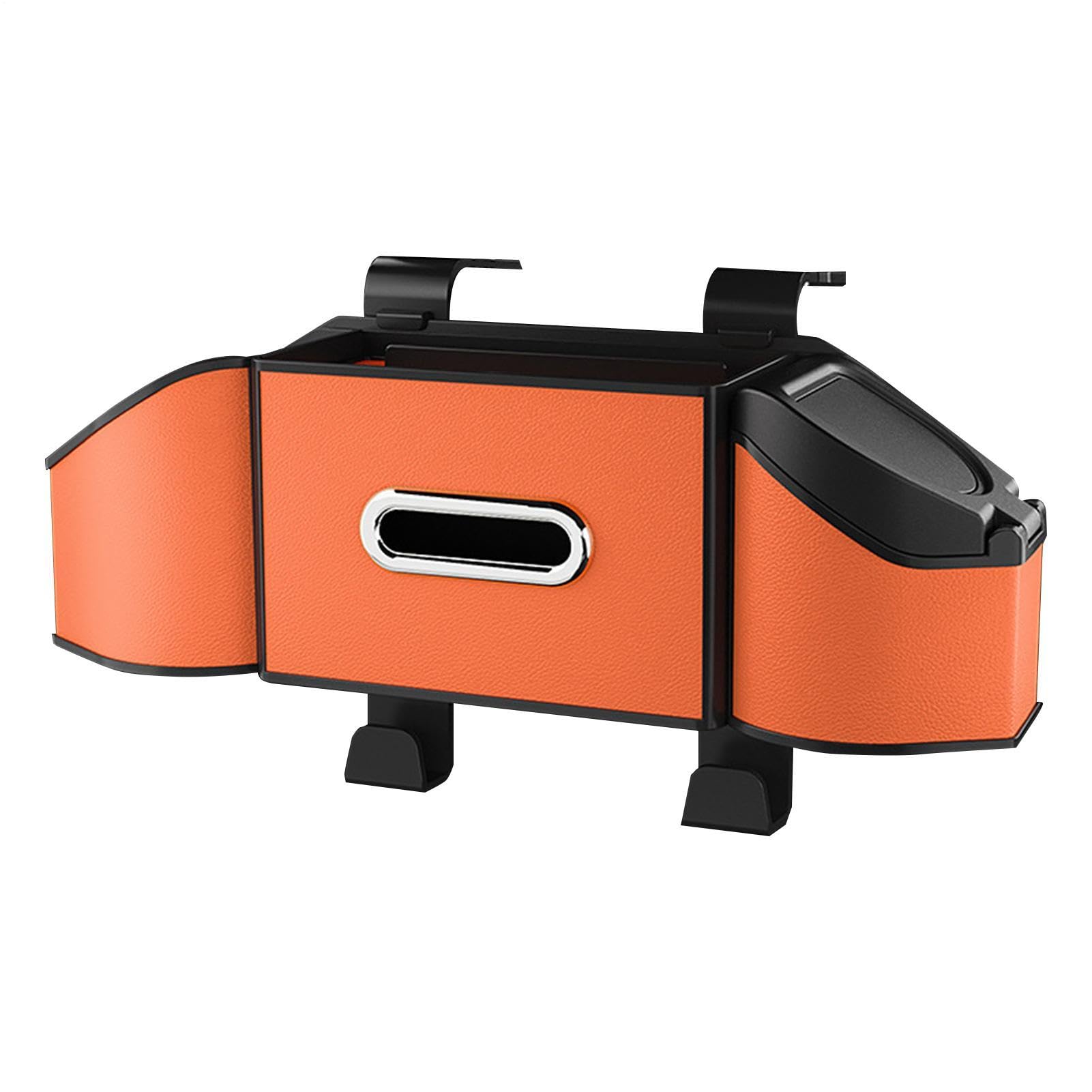 Borsa organizer per sedile posteriore per auto, impermeabile, in pelle PU | Organizer pieghevole multiuso per sedile auto multi-tasca accessori per auto