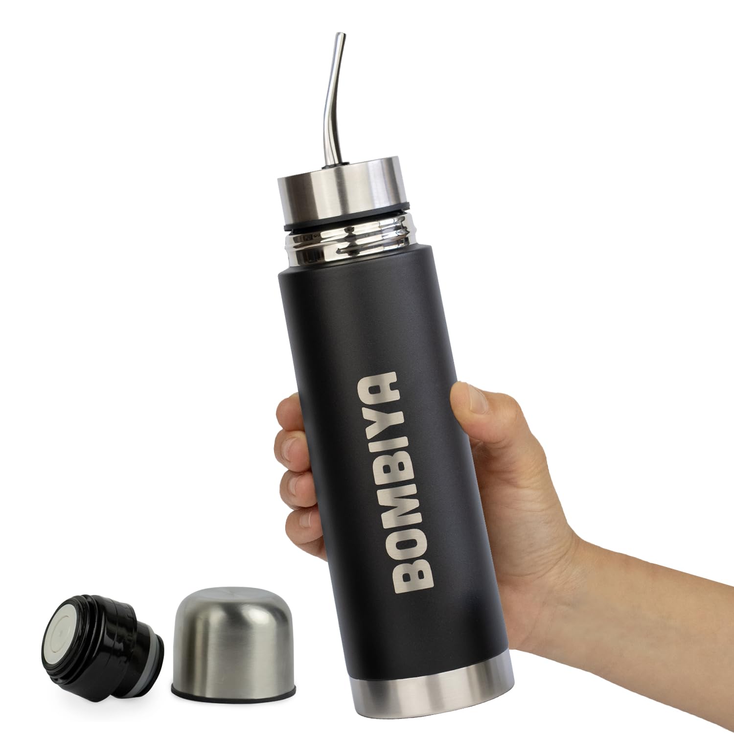 Amazon.com: Full Stainless Steel Mate listo Black Edition – Yerba
