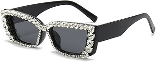 AUGEN Glam Series Diamond Studded Sunglasses for Women | Luxury Rhinestone Bling Cat Eye Fashion Shades | Crystal Studded ... Price In India