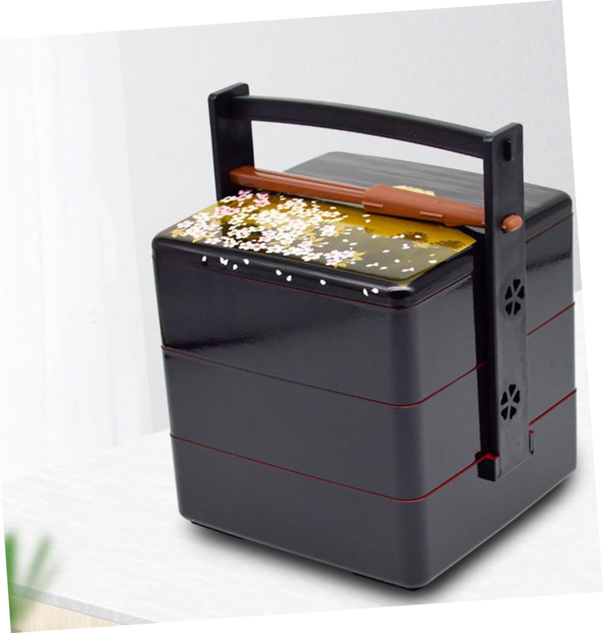 1set Japanese Three Sushi Box Material Sealed Food Container for Balanced Nutrition for Picnics and Lunches