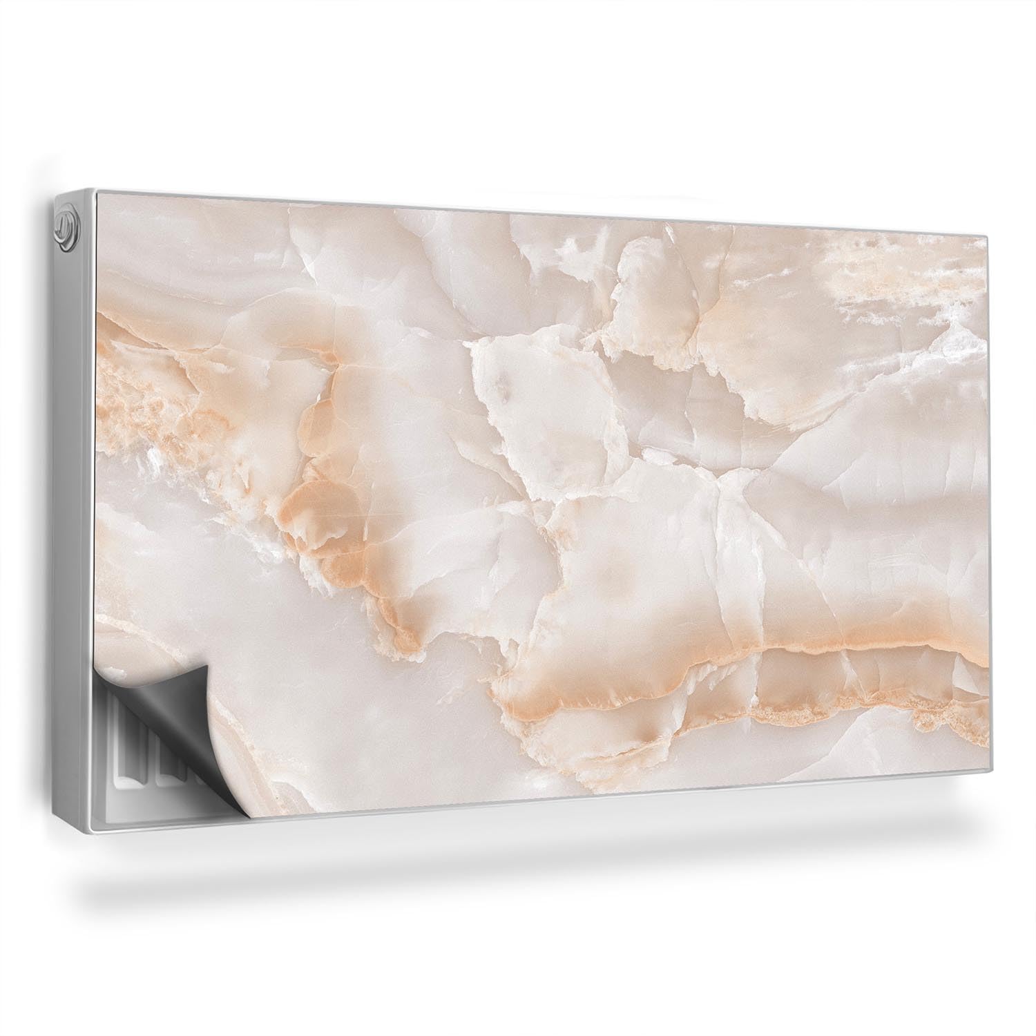 Cubierta Magnética 110x60 Panel Decorativo Radiador Protector Polvo Mármol