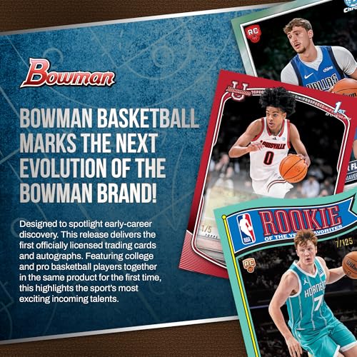 Baloncesto Bowman 2025-26 Caja de Valor original coleccionable precintado 3