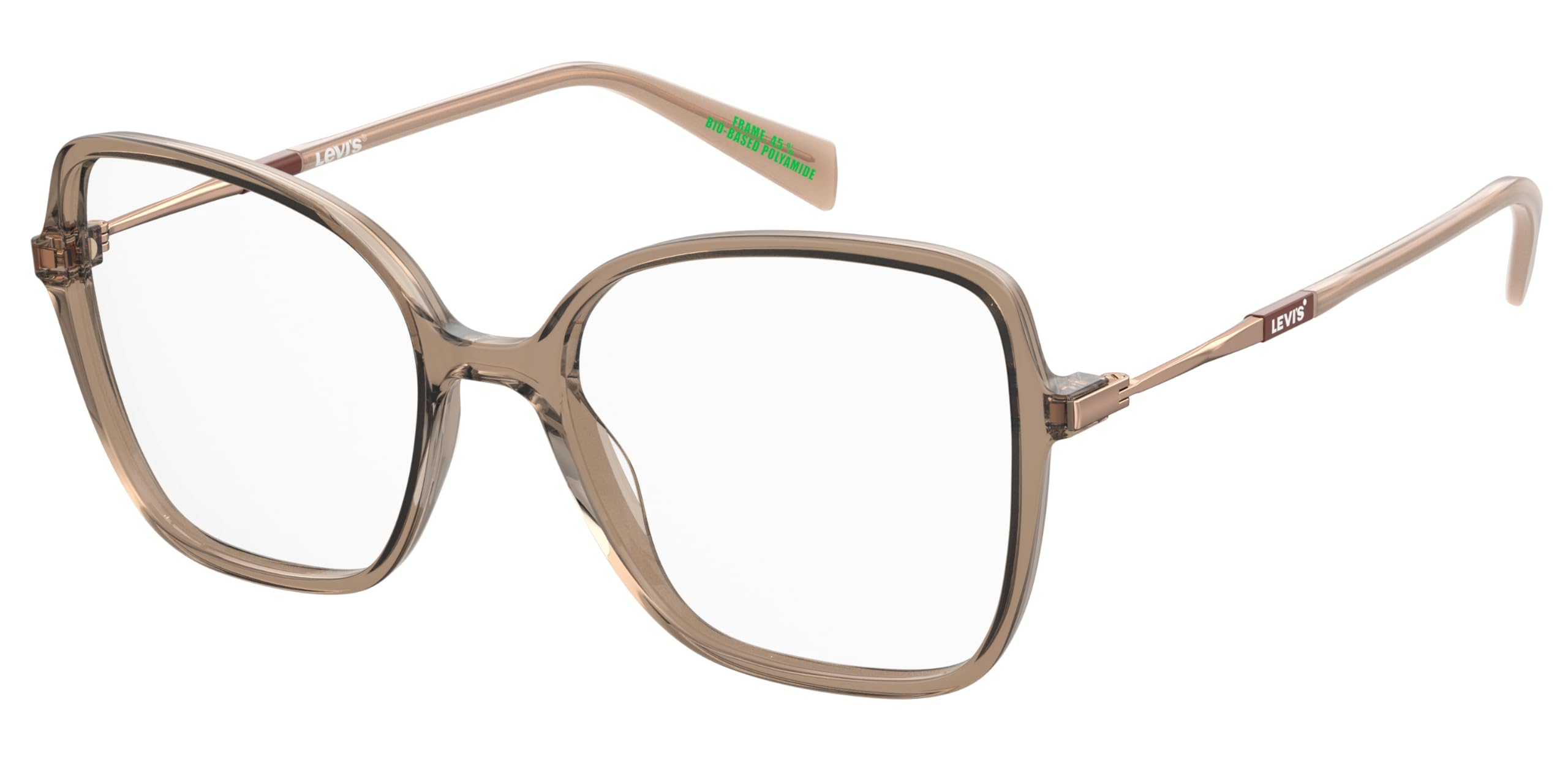 Levi's Lv 1075 HAM/18 Champagne Eyewear Woman Standard, Standard, 52-image