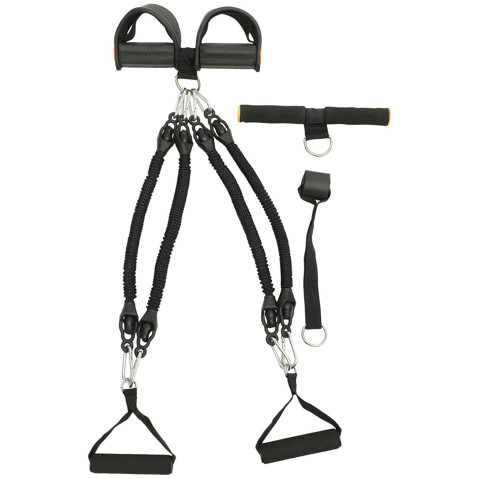 Toyvian Corda Elastica Pedale Resistente in Spesso per Esercizi Fitness Casa e Palestra Multifunzionale per Allenamento Gambe Braccia e Vita Portatile e Durevole