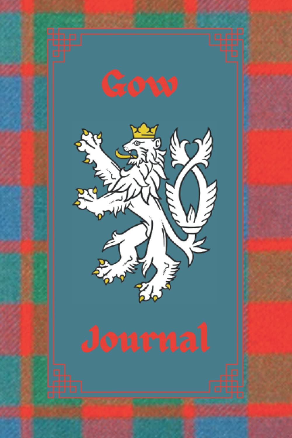 Gow Journal: Scottish Surname Tartan Journal, 120 pages, 6 x 9 inches, gifts for Scottish heritage enthusiast