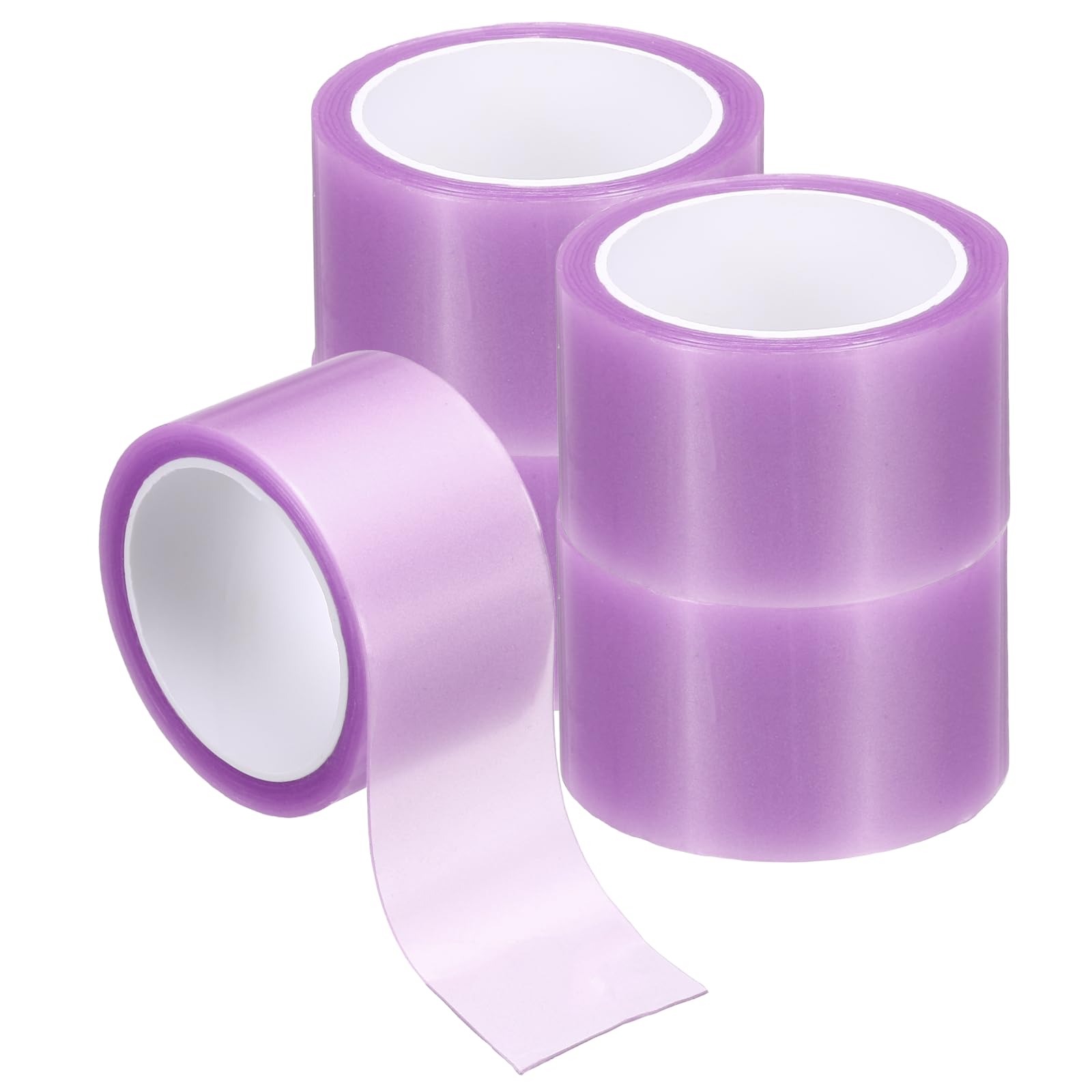 PATIKIL Nano Tape 1 x 39 Inch, 5 Pcs Double Sided Nano Bubble Tape, Adhesive DIY Arts Crafts Ball Maker for Arts DIY Crafts Birthday Parties Home Play, Purple
