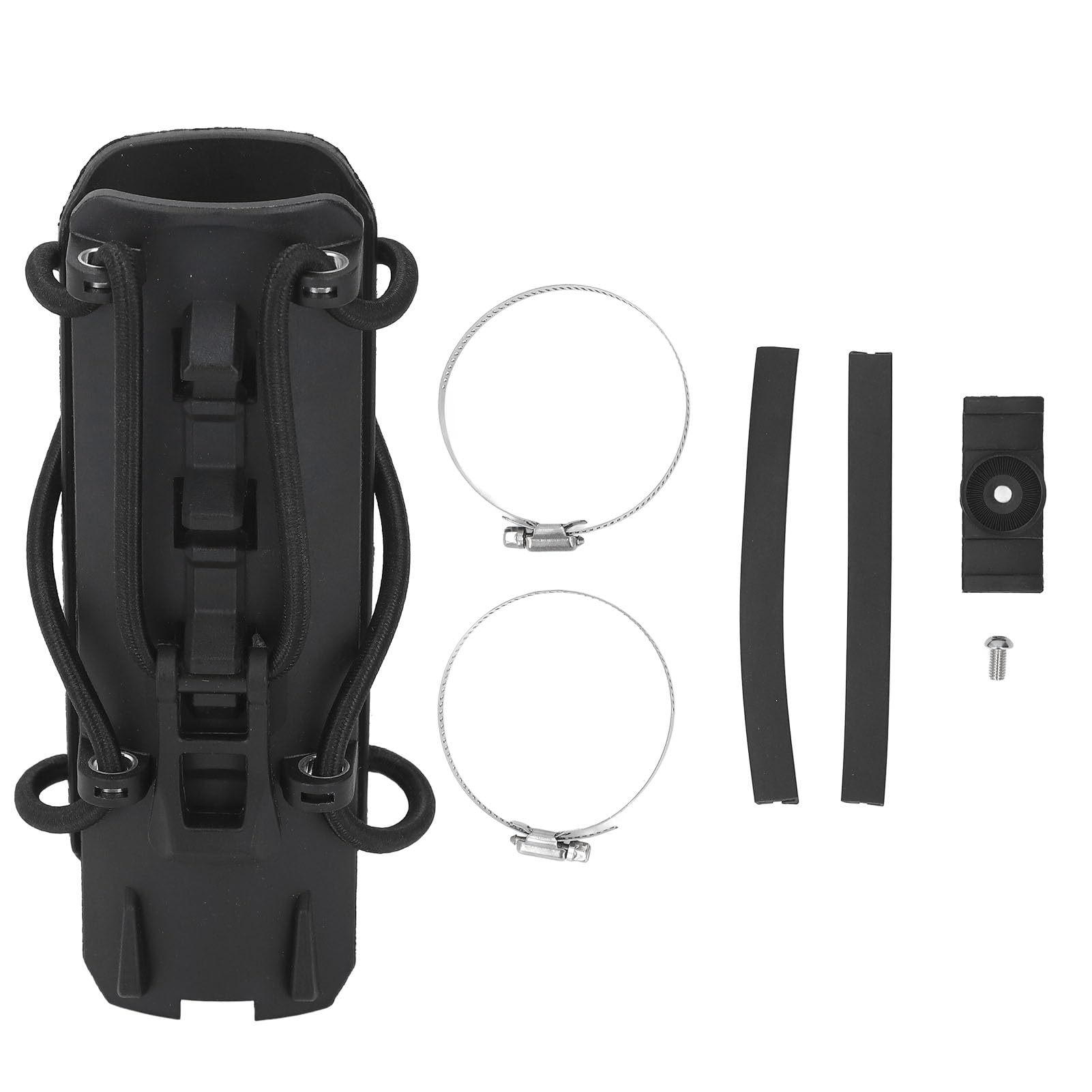 Getränkehalter Motorrad, Verstellbarer Flaschenhalter 4,3-7,6 cm mit Schnellverschluss für ATV UTV Kinderwagen als Wasserflaschen Aufnahme Zubehör