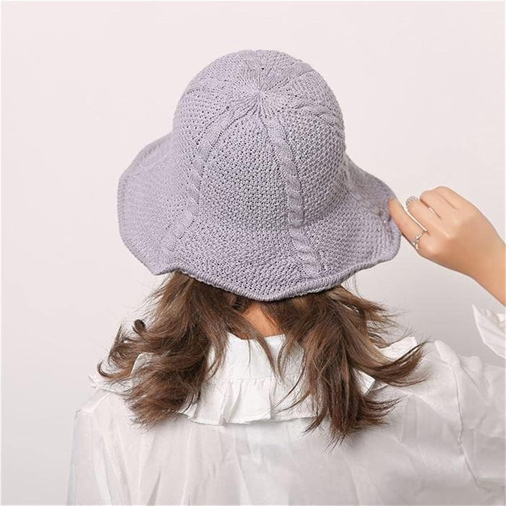 Sombrero de Paja de ala Corta y Flexible para Playa, Ideal para el Sol y el Verano (C Mcode)