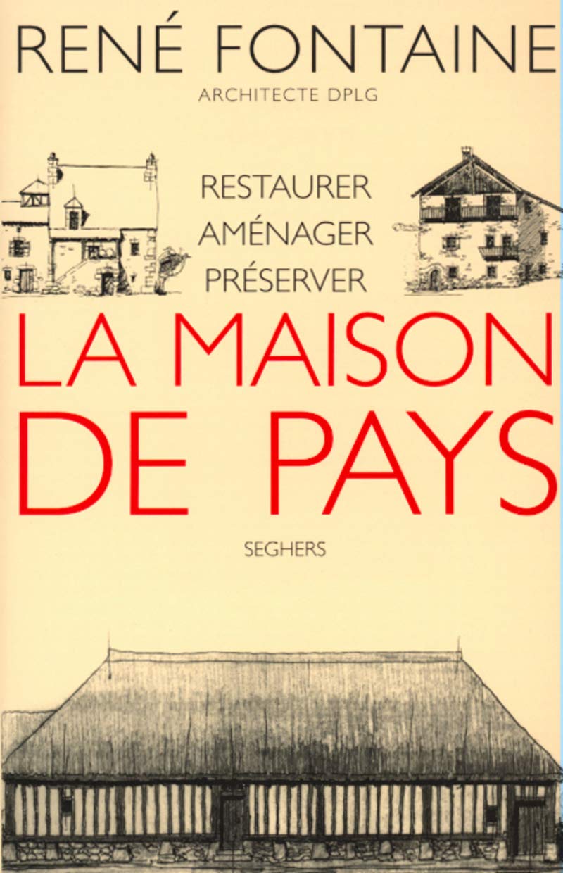 La maison de pays miniature en bois véritable pour décoration