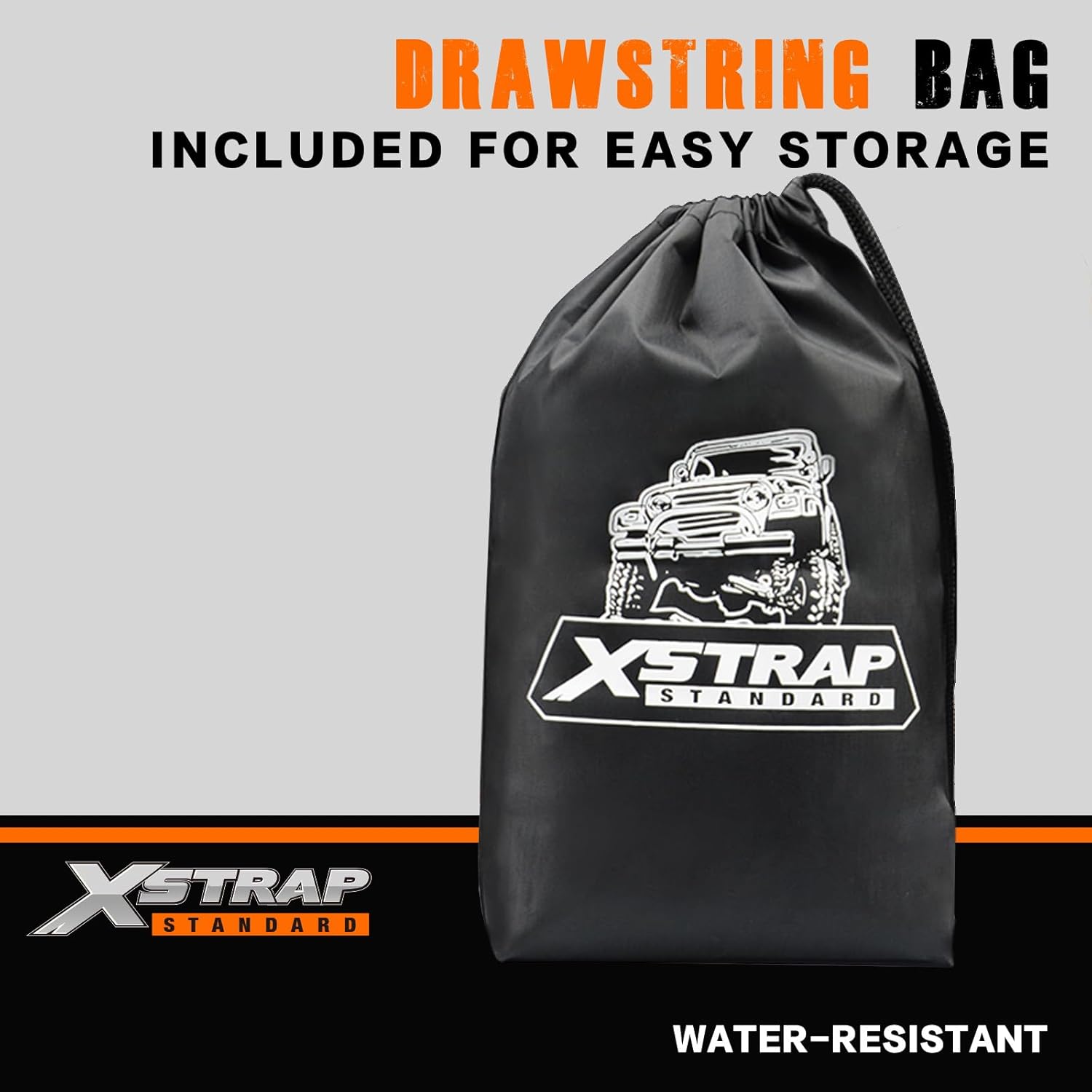 XSTRAP STANDARD 4 Pack E-Track Ratchet Straps 2" x16', 4400 LBS Break Strength Interior Van Solution Heavy Duty Tie Down Strap for Moving, Truck, Trailers, Motorcycles, Kayaks, Car Roof, Yellow - Image 9