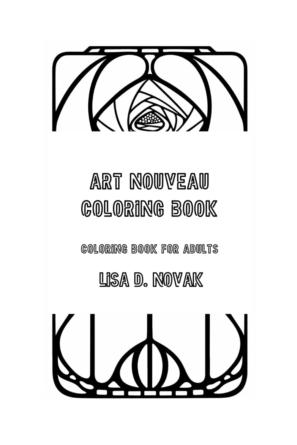 Art Nouveau: Coloring Book for Adults