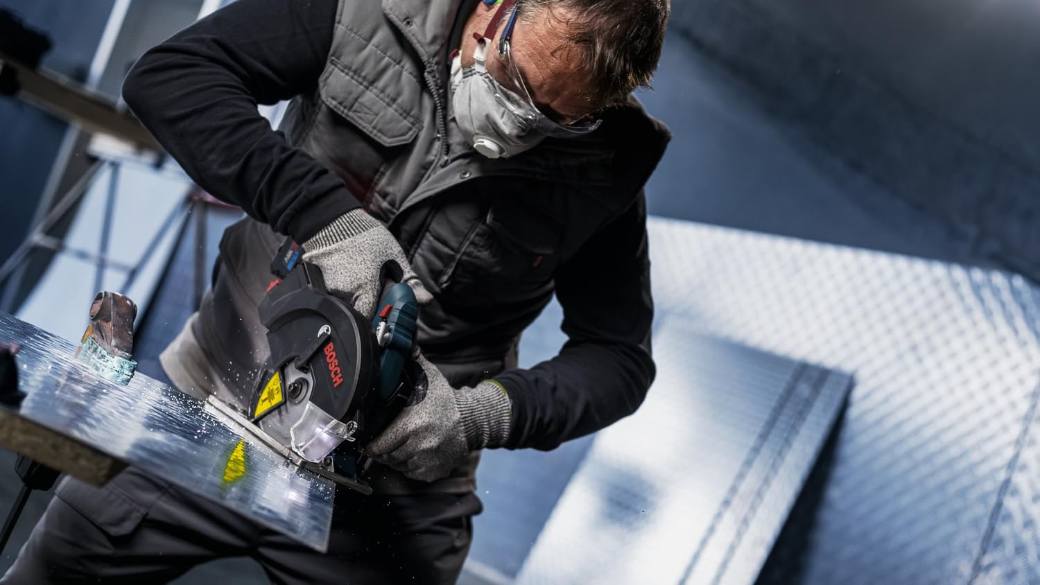 Bosch 1x Tarcza pilarska PRO Aluminium do bezprzewodowych ręcznych pilarek tarczowych (do Aluminiowy, Metale nieżelazne, Ø mm, Professional Akcesoria Ręczna pilarka tarczowa)