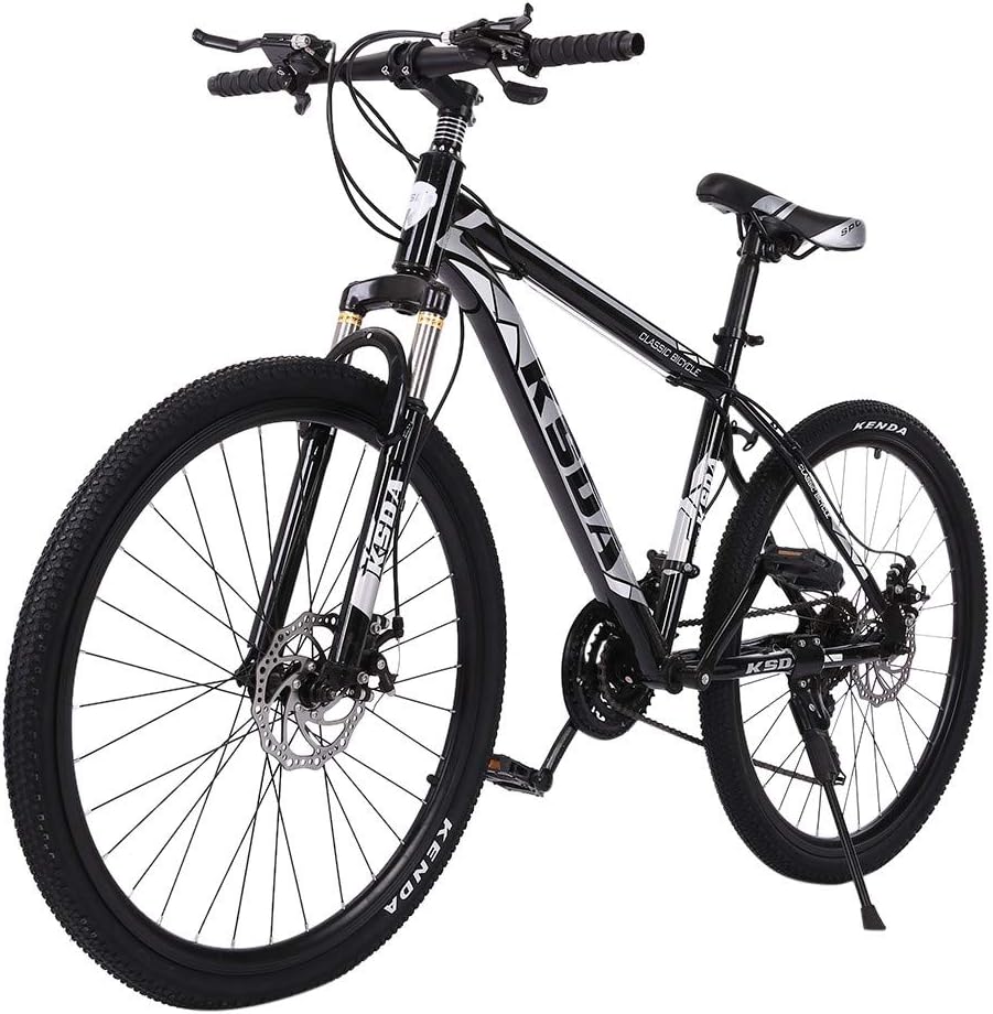 Junior Aluminum Full Mountain Bike, Stone Mountain 26 inch 21-Speed Bicycle