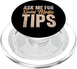 Social Media Kit SMM Manager Advertising Media Manager PopSockets MagSafe PopGrip for iPhone
