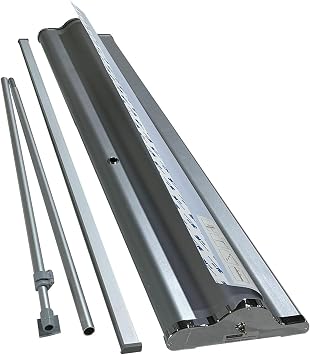 NANYANG NEW & SPECIAL DELUXE Retractable Banner Stand with Widened Base (36 (W) x 65~90(H))