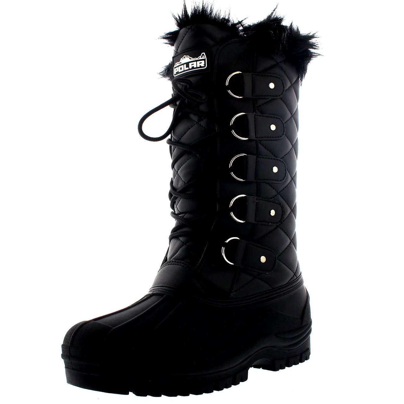 Womens Waterproof Tactical Mountain Walking Snow Knee Boots