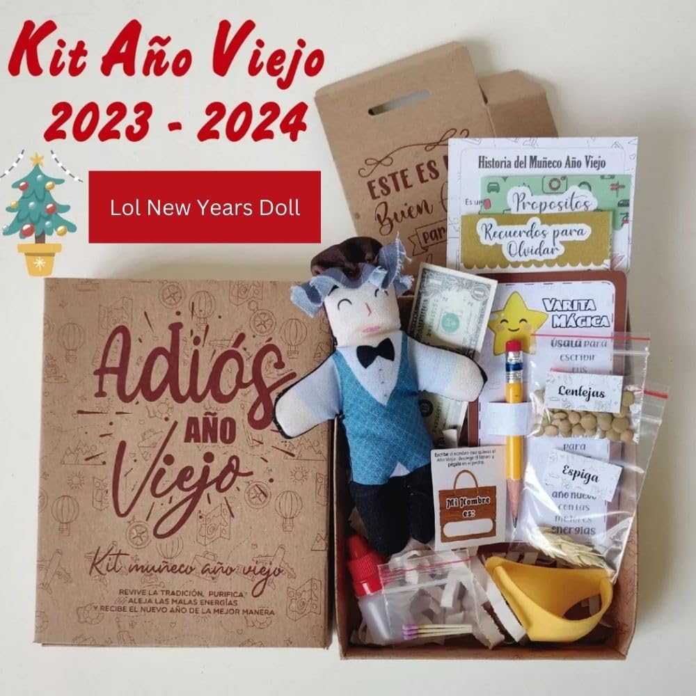 RUUFE New Year's Doll Kit - 5 Muñeco De Año Viejo Dolls For Burning Tradition (Colombian Style) - View #8