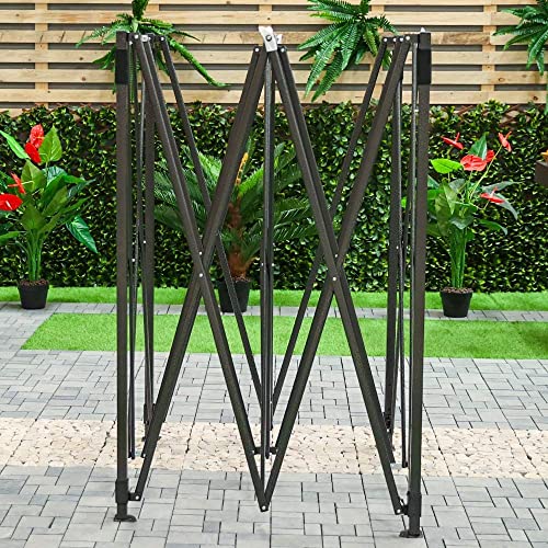 خيمة غازيبو محمولة مقاس 3×3 متر من جو تو كامبس، مظلة منبثقة للحماية من الشمس للتخييم في الهواء الطلق والنزهات والشاطئ والحديقة والحفلات الرياضية (احمر)