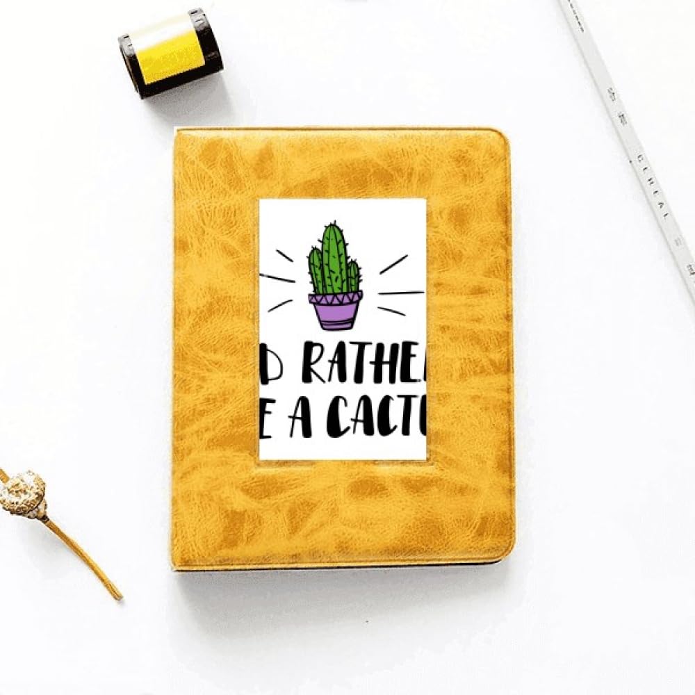 no/no I'd Rather Be A Cactus Cactus Photo Album Family Wedding Picture 4x6