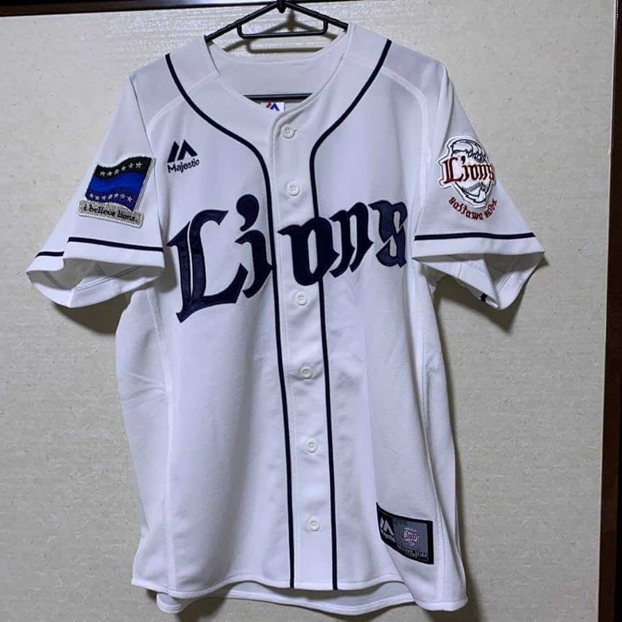 選手支給品 埼玉西武ライオンズ 渡邊投手 西武ブルー