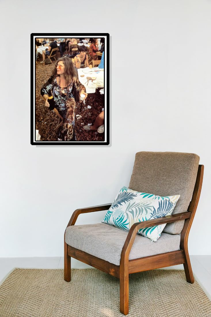 Amazon.com: Janis Joplin Poster, Flower Child, Blues, Singer