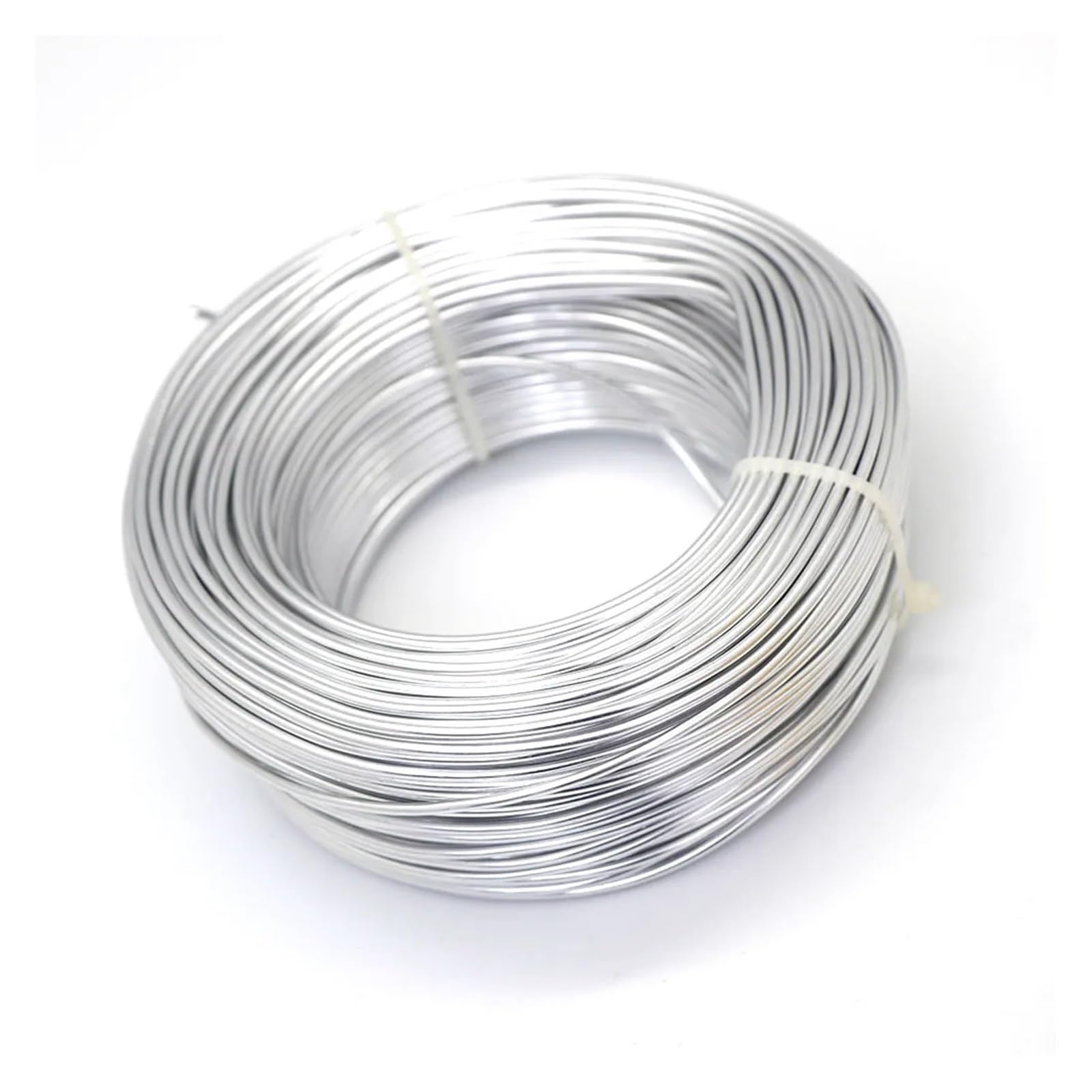 500 g/Rolle, 1 mm/1,5 mm/2 mm/2,5 mm/3,0 mm/4 mm, eloxierter runder Aluminiumdraht, Schmuckdraht, weich, DIY-Bastelbedarf(Gold,1.5mm about 100meter)