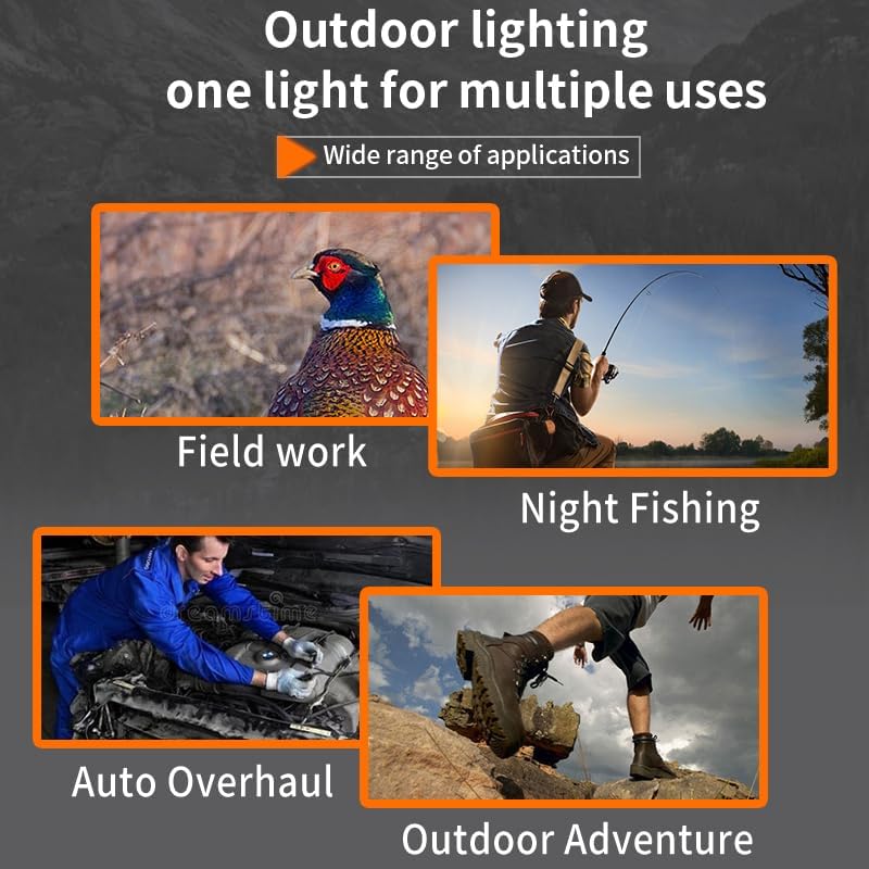 High-Power LED Strong Light Long-Range fire Patrol Handheld searchlight (55)
