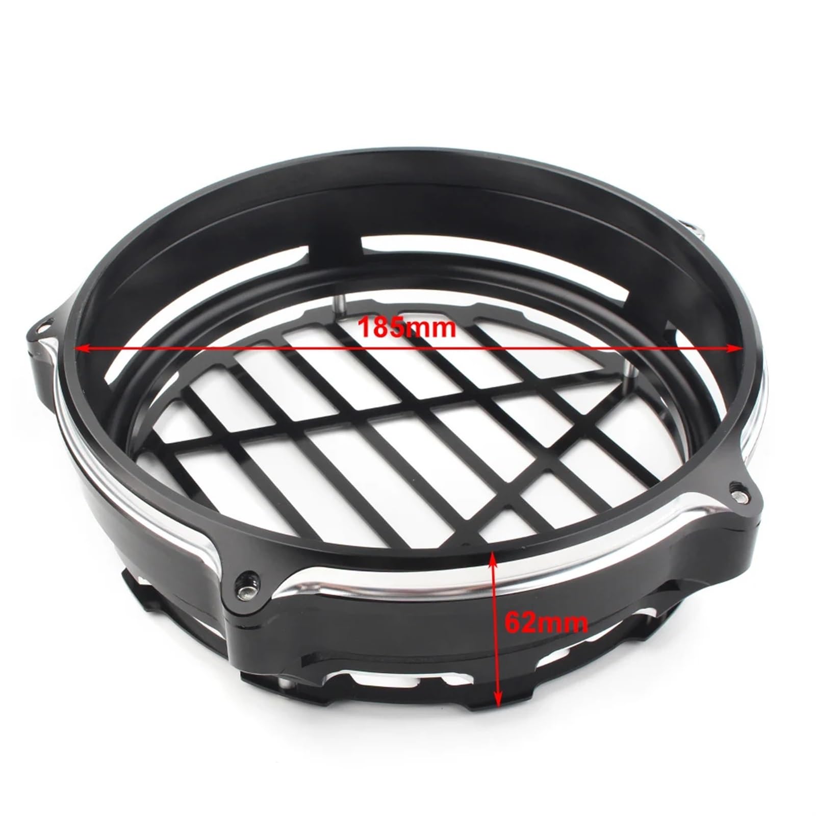Motorcycle Headlight Guard for Bezel Trim Ring Headlamp Grille
