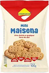 Biscoito Mini Maisena Diet, Zero Lactose Lowçucar 100g