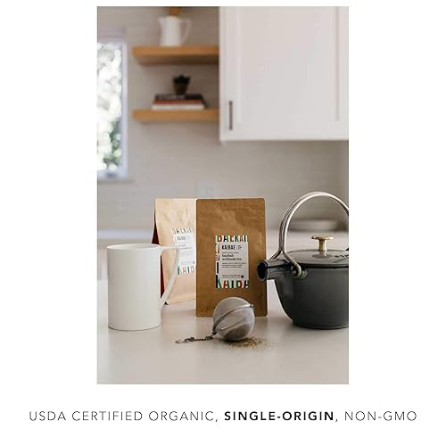 Miniatura 6 de KAIBAE Té orgánico Baobab Wellness  Aumenta la inmunidad y beneficia la salud digestiva  Hoja suelta (4 onzas)