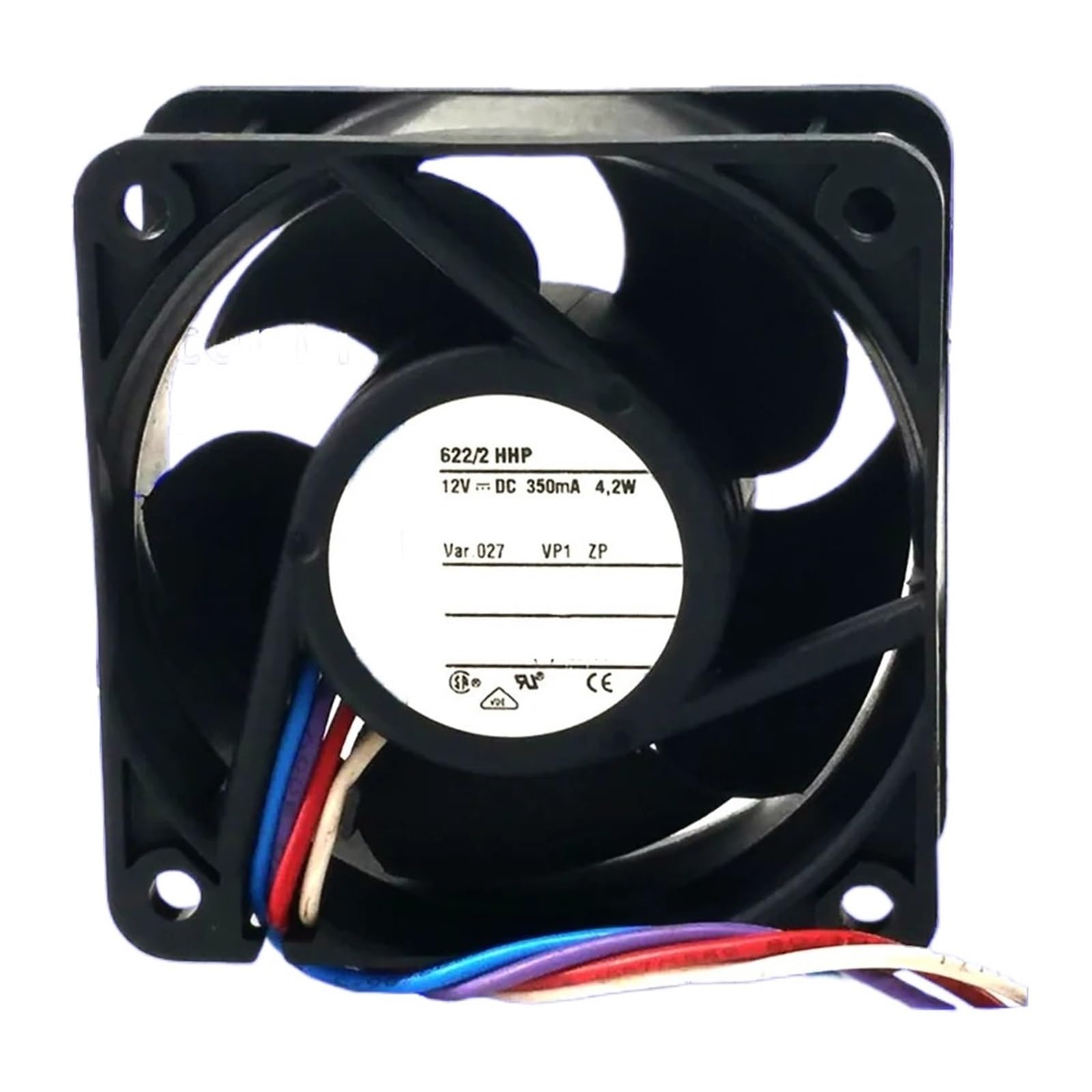 PEQYUACTE 622/2HHP 622/2HHP 12VDC 4.2W Cooling Fan 6025 6CM 60 * 60 * 25MM