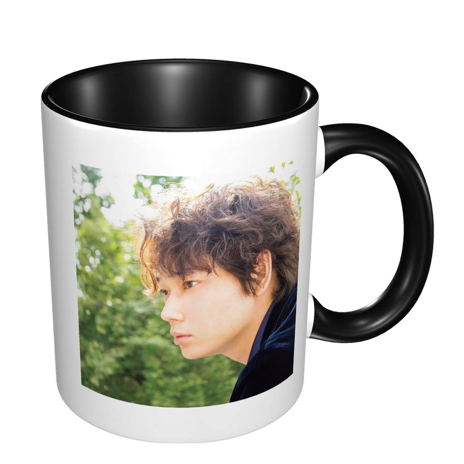 Amazon 綾野剛 陶器 330ml ンマグカップ オールスタ 耐熱 シンプ 朝食カップ おしゃれコップ オフィス 繰り返し使用 贈り物 ギフト プレゼント 食器 人気 セラミック マグカップ コーヒーカップ 男女兼用 Qivor ホーム キッチン 通販