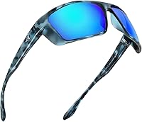 Vista 12 de KastKing Huzzah - Lentes de sol deportivos, polarizados y con protección ultravioleta, para hombres y mujeres, ideales para conducir, pescar, hacer