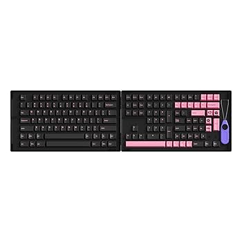 PBTfans キーボード キャップブラック Amazon | MA ブラック PBTキーキャップ ANSI ISOレーザーEtech