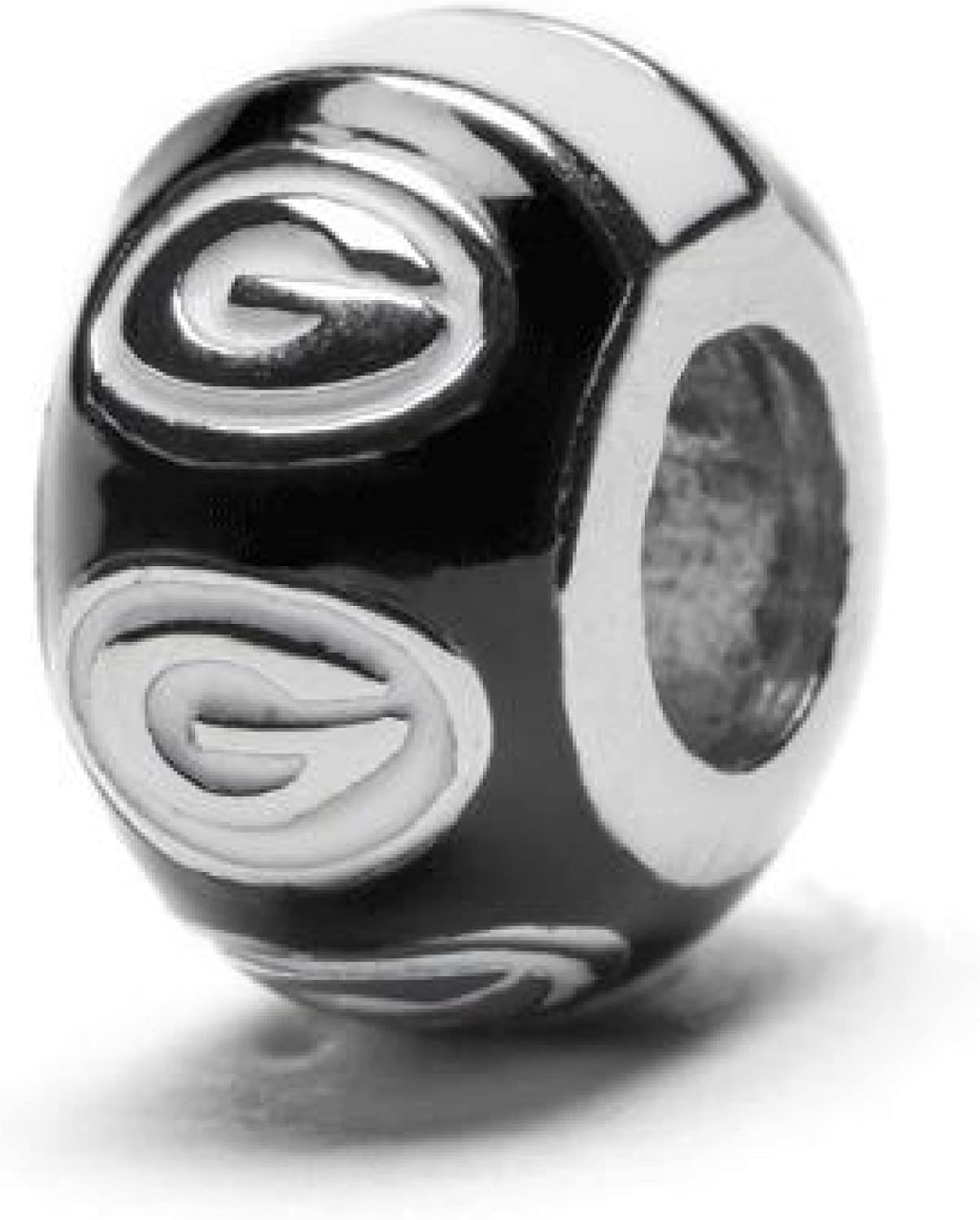 University of Georgia Bracelet | UGA Bulldogs Bracelet with 1 Bulldogs Charm, 2 Red Round UGA Charms and 4 Crystal Charms | Officially Licensed University of Georgia Jewelry | UGA | Stainless Steel